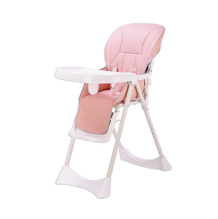 Baby High Chair Baby Feeding Chair – Pink