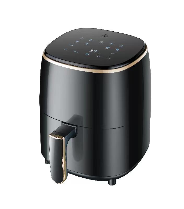Reich Black 4.5 L Basket-type air fryer Digital Oil Free