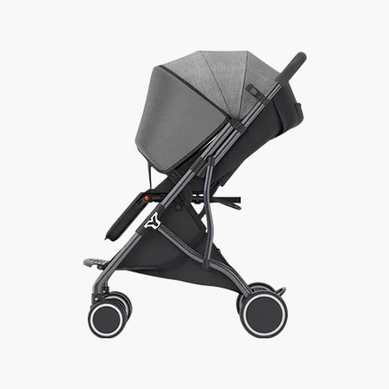 Glitzytech Baby Stroller Jogger Pram – Grey