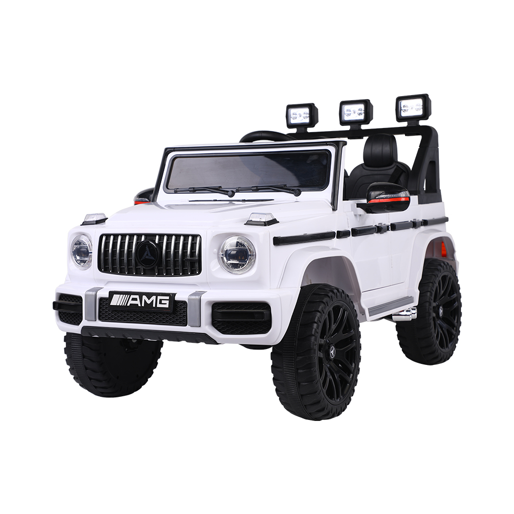 Mercedes Benz G63 AMG 4×4 Kids Electric Car Ride On Car 12V – White