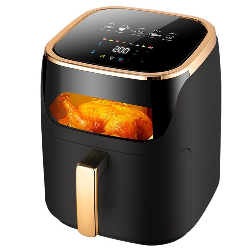 Digital Extra Large Black 7.5 L Basket-type Oil Free Air fryer
