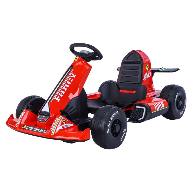 Electric Go-kart Racing and Drifting Car For Kids and Adults – Red