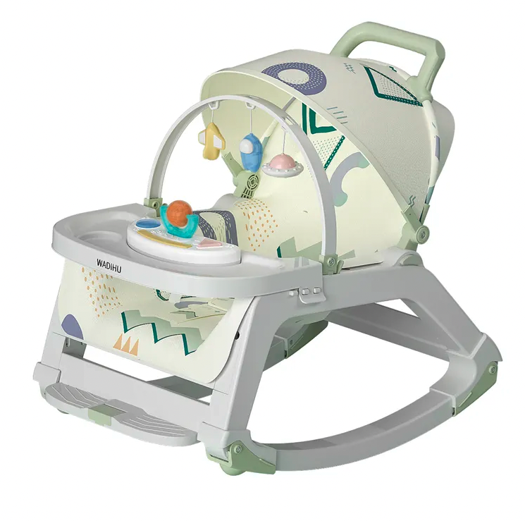 Glitzytech Luxury Baby Swing Or Baby Rocker – Colour Green