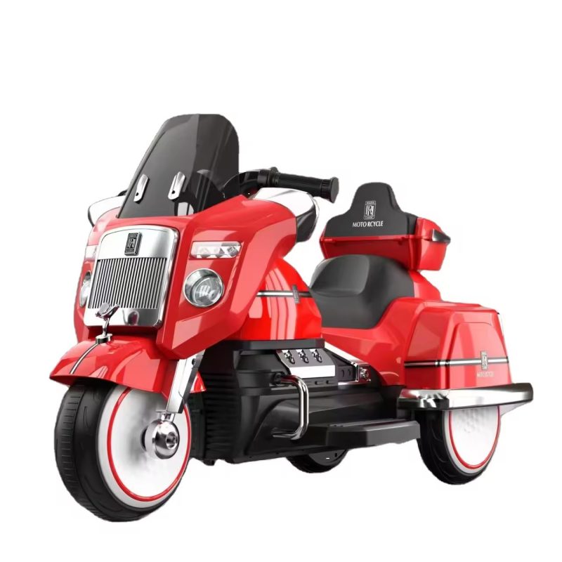Rolls Royce Inspired Kids Electric Ride on Scooter Kids Ride on Toy Cars – Red