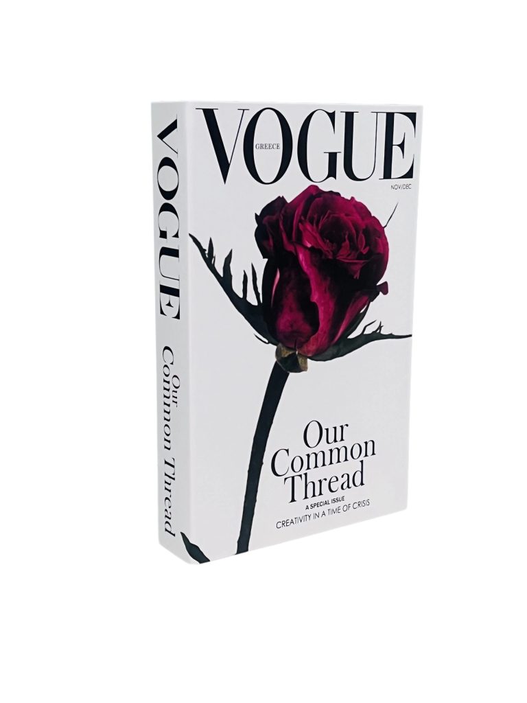 Vogue Designer Decor Book Thick Volume Box Type