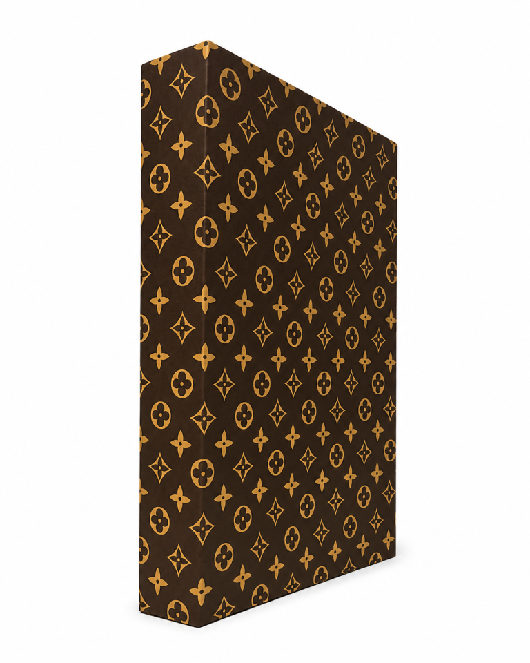Louis Vuitton Print Thick Volume Box Decor Book