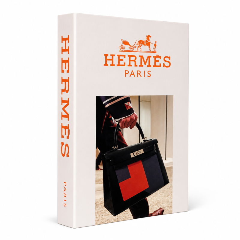 Hermes Designer Decor Book Thick Volume Box Type