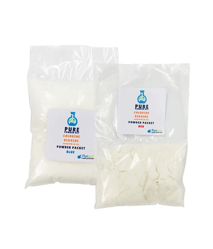 Pure Powder Kit – Chlorine Dioxide (Blue &amp; Red)
