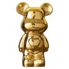 Gold Ceramic Bear Ornament Mini